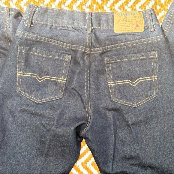 Vintage Genes High Waisted Dickies Style Jeans - Picture 6 of 6